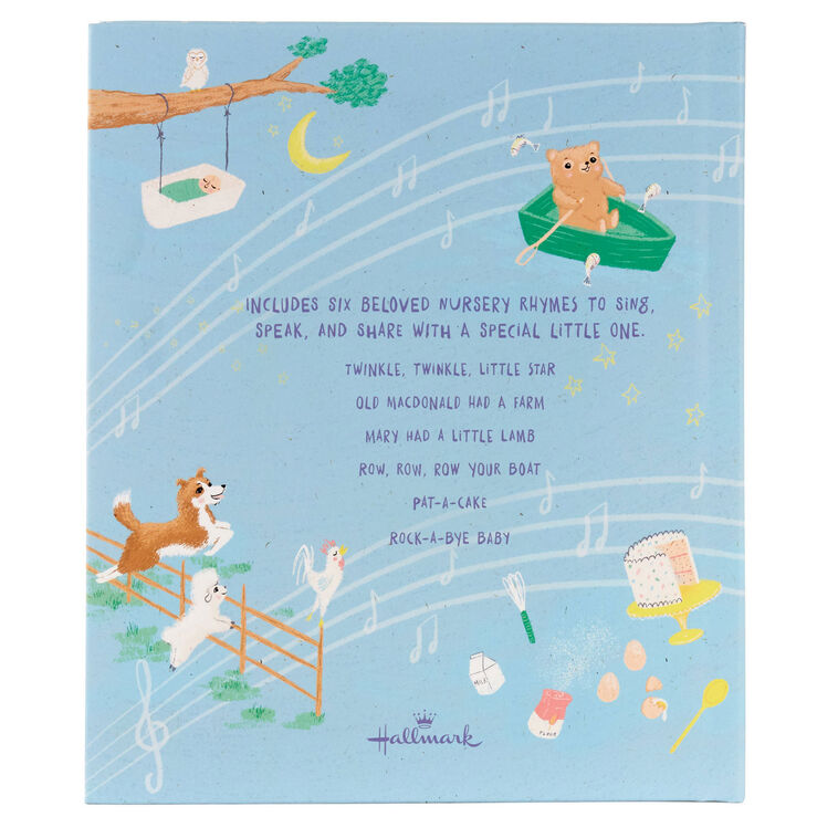 Hallmark Twinkle, Twinkle, Little Star and Other Favorite Nursery Rhymes Recordable Storybook