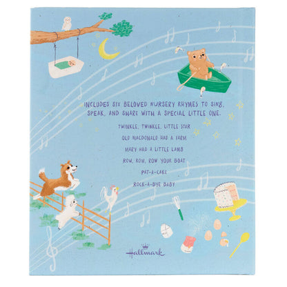 Hallmark Twinkle, Twinkle, Little Star and Other Favorite Nursery Rhymes Recordable Storybook