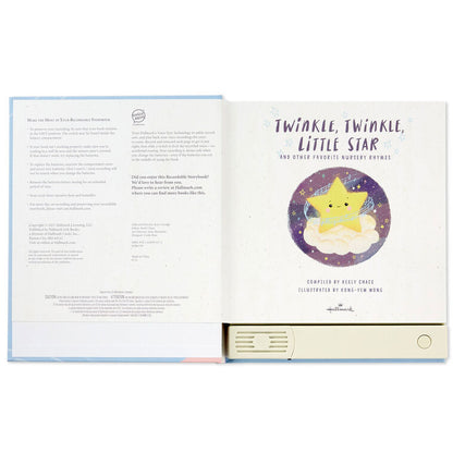 Hallmark Twinkle, Twinkle, Little Star and Other Favorite Nursery Rhymes Recordable Storybook