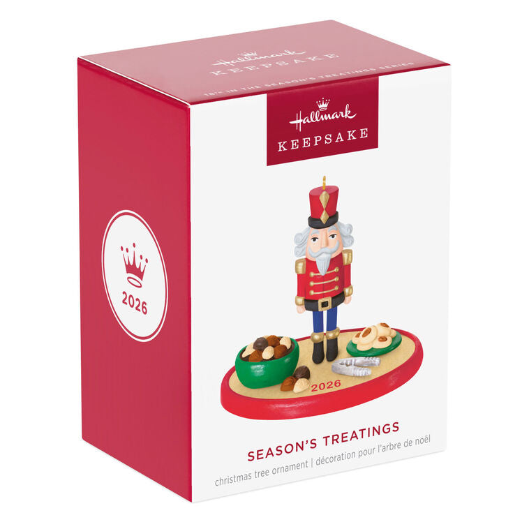 Hallmark 2026 Christmas Ornament Season's Treatings