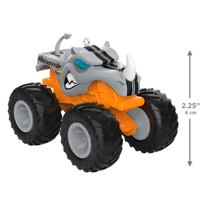 Hallmark 2026 Christmas Ornament Hot Wheels Monster Trucks Rhinomite