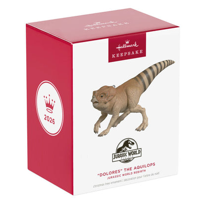 Hallmark 2026 Christmas Ornament Jurassic World Rebirth "Dolores" the Aquilops