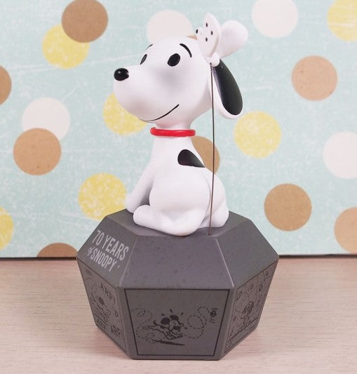 Snoopy 70th Anniversary Sculpture-Snoopy and Butterfly by Hallmark