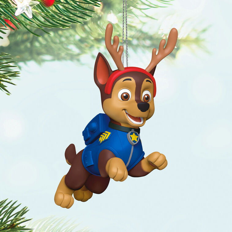 Hallmark Keepsake Christmas 2025 Paw Patrol™ Chase's Pawsome Holiday Ornament