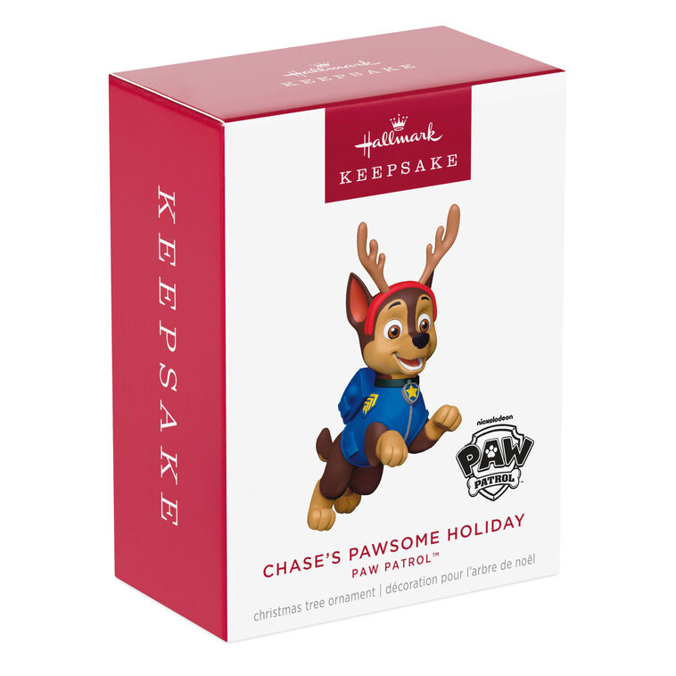 Hallmark Keepsake Christmas 2025 Paw Patrol™ Chase's Pawsome Holiday Ornament