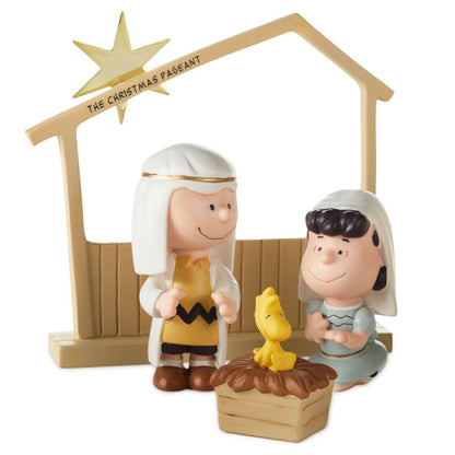 Peanuts® Christmas Pageant Figurines, Set of 9 by Hallmark