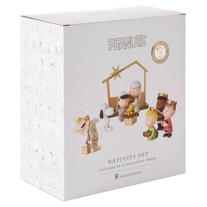 Peanuts® Christmas Pageant Figurines, Set of 9 by Hallmark