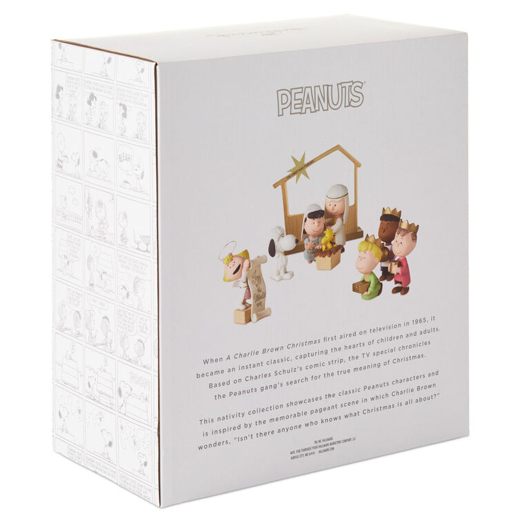 Peanuts® Christmas Pageant Figurines, Set of 9 by Hallmark