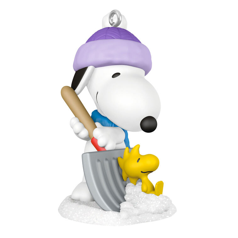 Hallmark Keepsake 1" Mini Christmas Ornament 2025 Peanuts Winter Fun with Snoopy, Gifts for Peanuts Fans - BCGiftMall