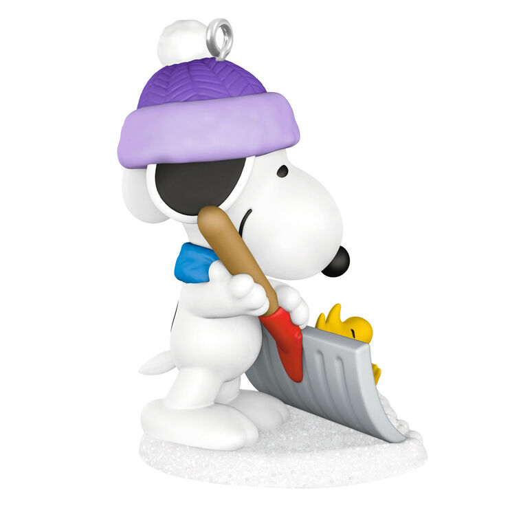 Hallmark Keepsake 1" Mini Christmas Ornament 2025 Peanuts Winter Fun with Snoopy, Gifts for Peanuts Fans - BCGiftMall