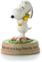 Hallmark Peanuts Happiness is a Hug from The Heart Snoopy and Woodstock Figurine