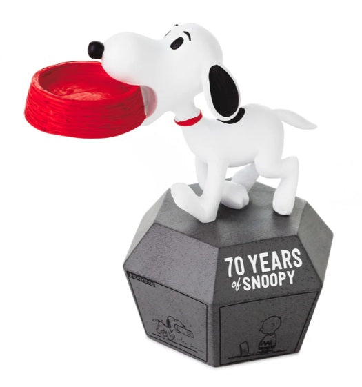 Hallmark Peanuts 70 Years of Snoopy Woodstock Limited Figurine