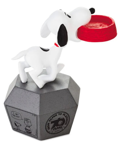 Hallmark Peanuts 70 Years of Snoopy Woodstock Limited Figurine