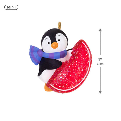 2026 Hallmark Christmas Mini Petite Penguins A Sweet Treat Ornament, 1"