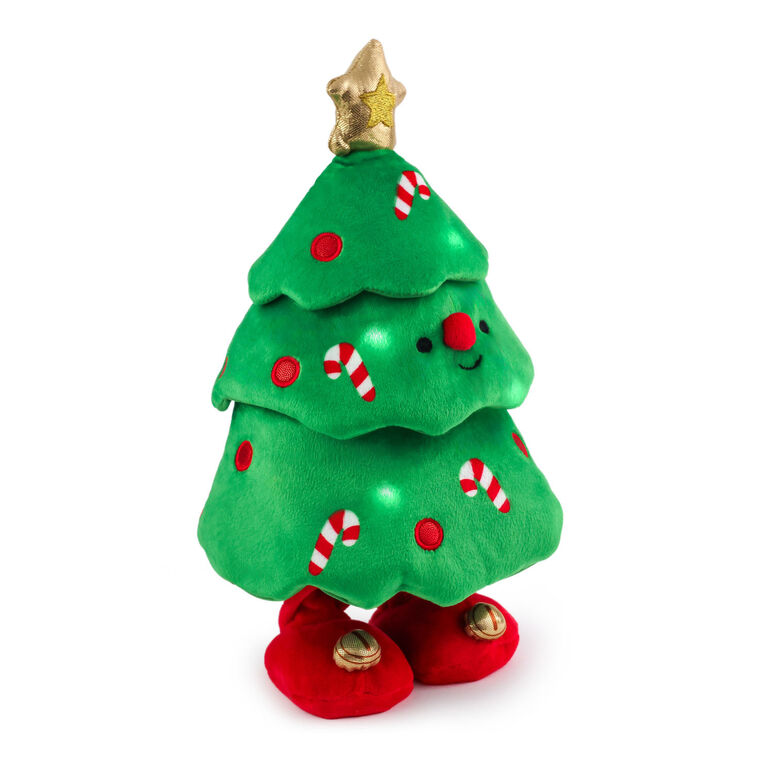 Hallmark Christmas Happy Dancing Tree Musical Plush With Light and Motion, 10" (2026 new)
