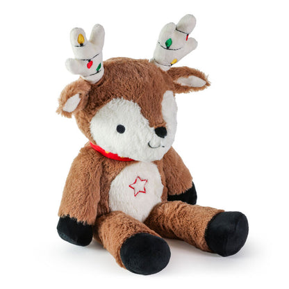 Hallmark Festive Reindeer Plush With Light, 8"