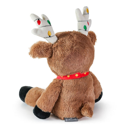 Hallmark Festive Reindeer Plush With Light, 8"