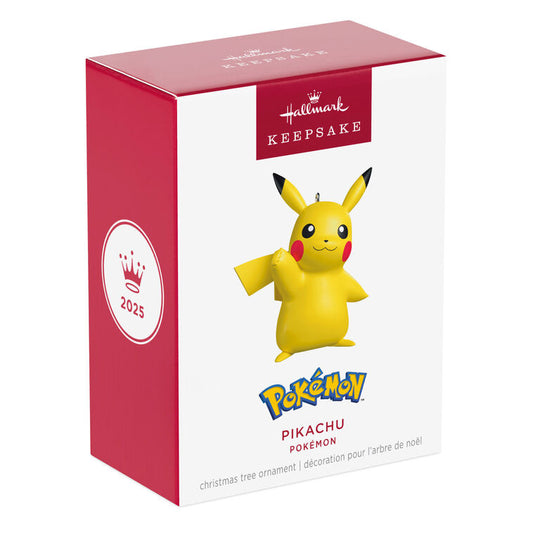 Hallmark Keepsake Christmas Ornament 2025, Pokémon Pikachu, Gifts for Pokémon Fans - BCGiftMall