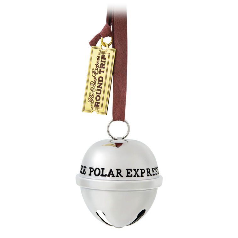 Hallmark Keepsake Christmas Ornament 2026, The Polar Express Santa's Sleigh Bell 2026, Metal, Christmas Movie Gifts