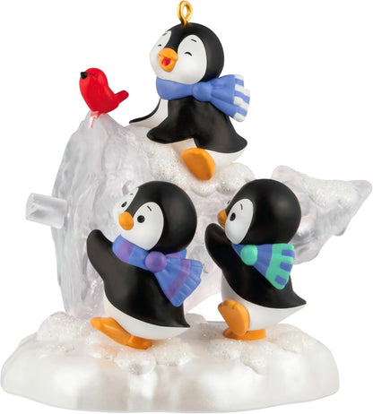 Hallmark Keepsake Christmas Ornament 2026, The Perfect Tree, Gifts for Penguin Lovers
