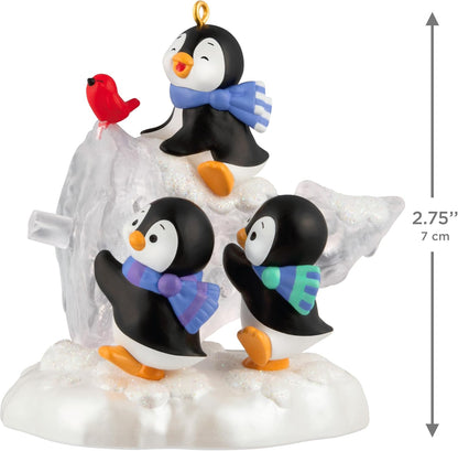 Hallmark Keepsake Christmas Ornament 2026, The Perfect Tree, Gifts for Penguin Lovers