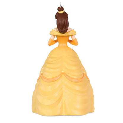 Hallmark Keepsake Christmas Disney Beauty and the Beast 35th Anniversary Belle With the Enchanted Mirror Ornament