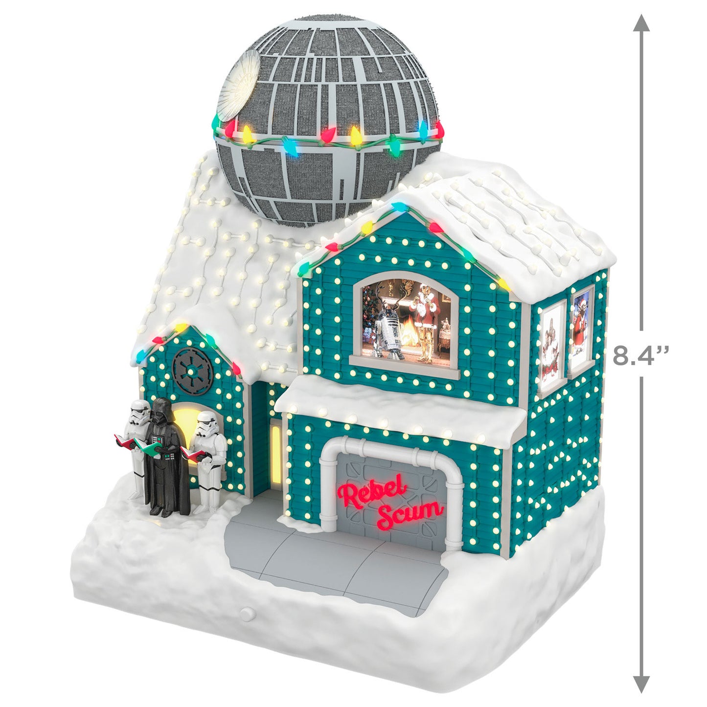 Hallmark Star Wars™ The Merriest House in the Galaxy Musical Tabletop Decoration With Light