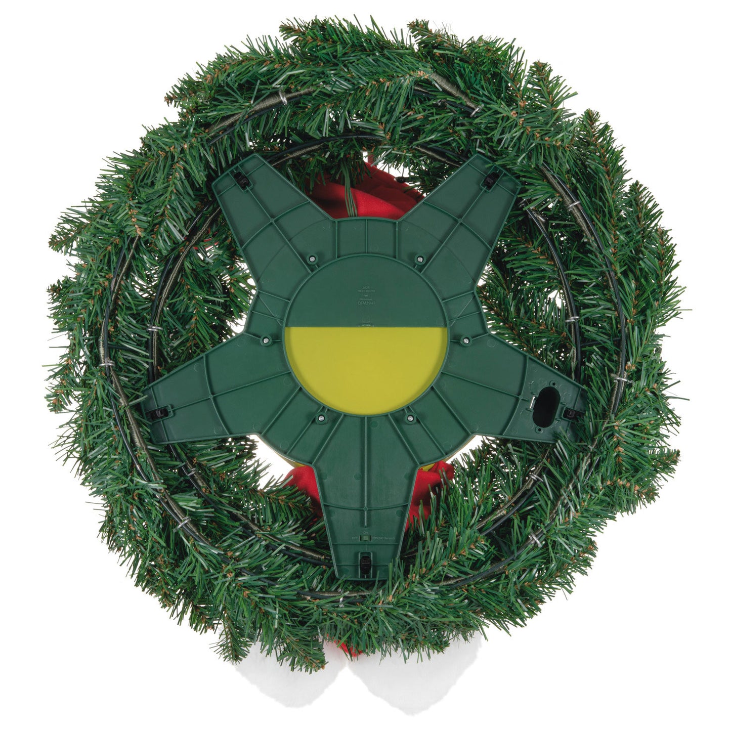 Hallmark Dr. Seuss's How the Grinch Stole Christmas!™ The Grinch Wreath With Light, Sound and Motion, 24”