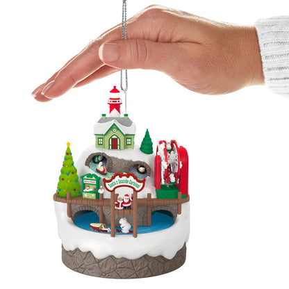 Hallmark Santa's Seaside Carnival Musical Ornament With Light and Motion