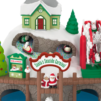 Hallmark Santa's Seaside Carnival Musical Ornament With Light and Motion