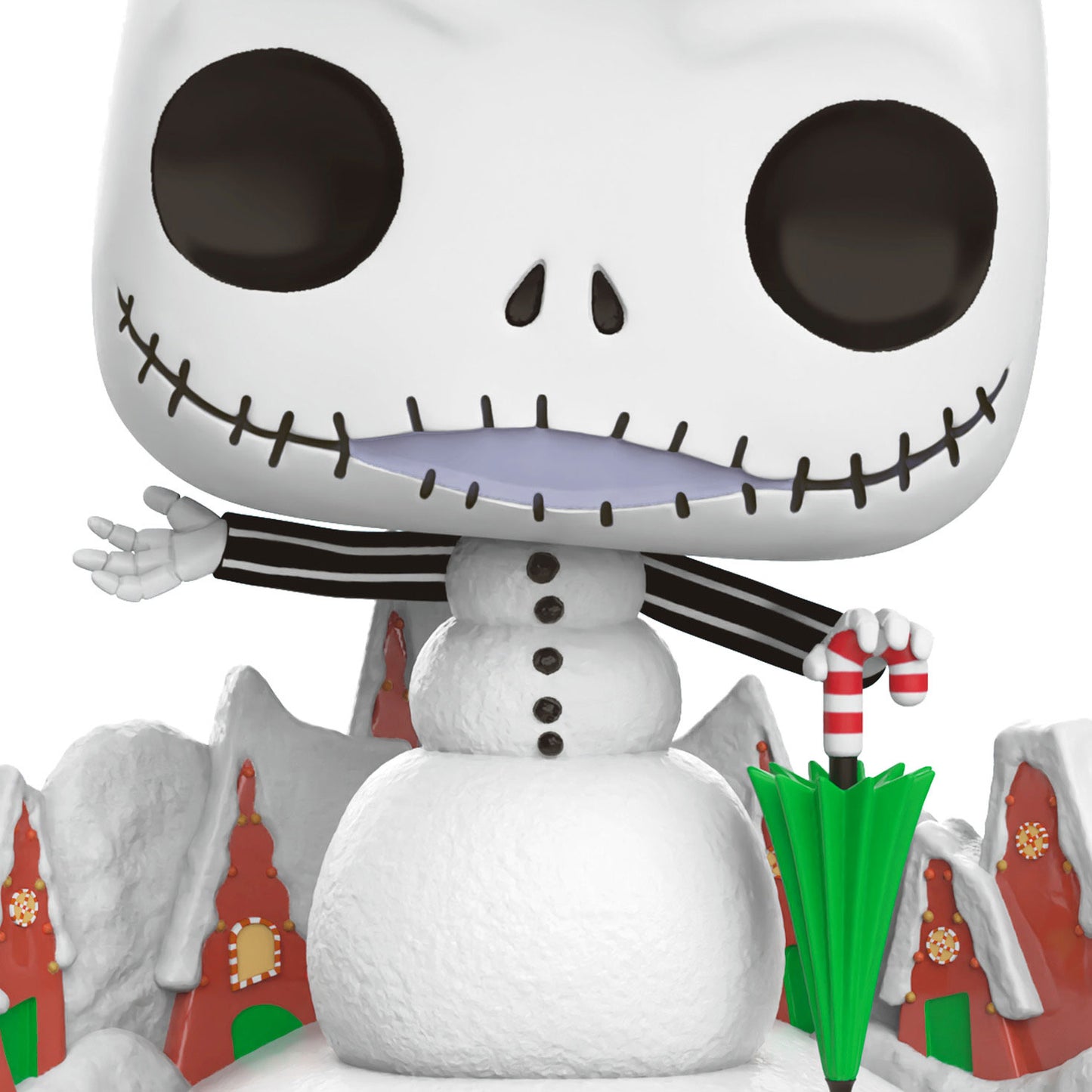 Hallmark 2024 Disney Tim Burton's The Nightmare Before Christmas Jack Skellington Snowman Funko POP!® Ornament