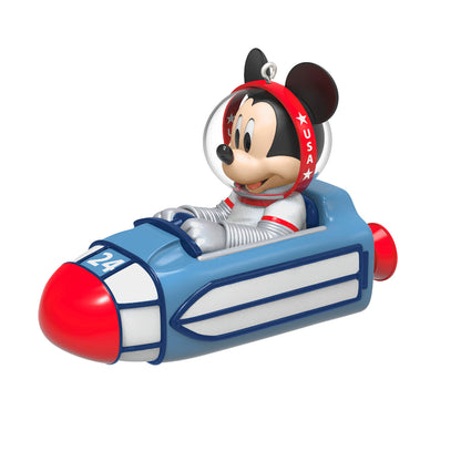 Hallmark 2024 Disney Space Mountain Clear for Launch Ornament