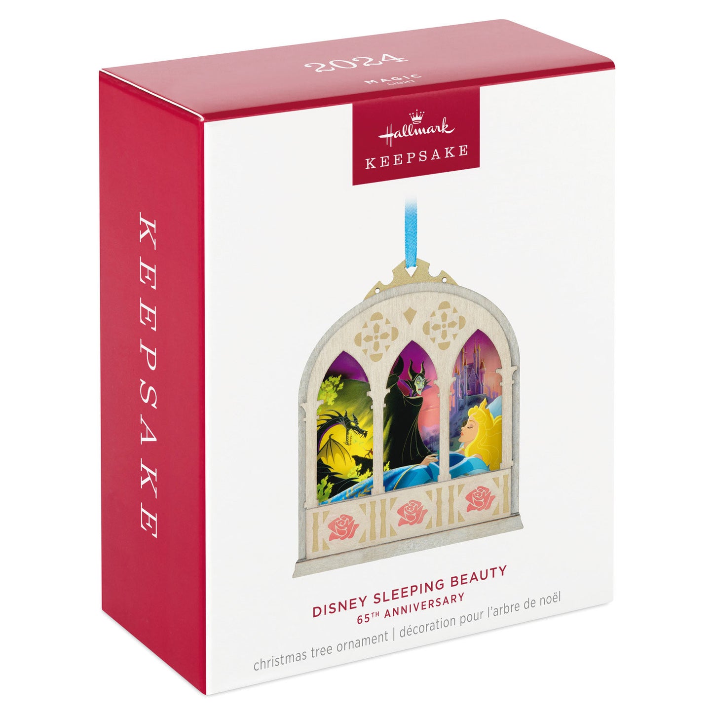 Hallmark Disney Sleeping Beauty 65th Anniversary Papercraft Ornament With Light