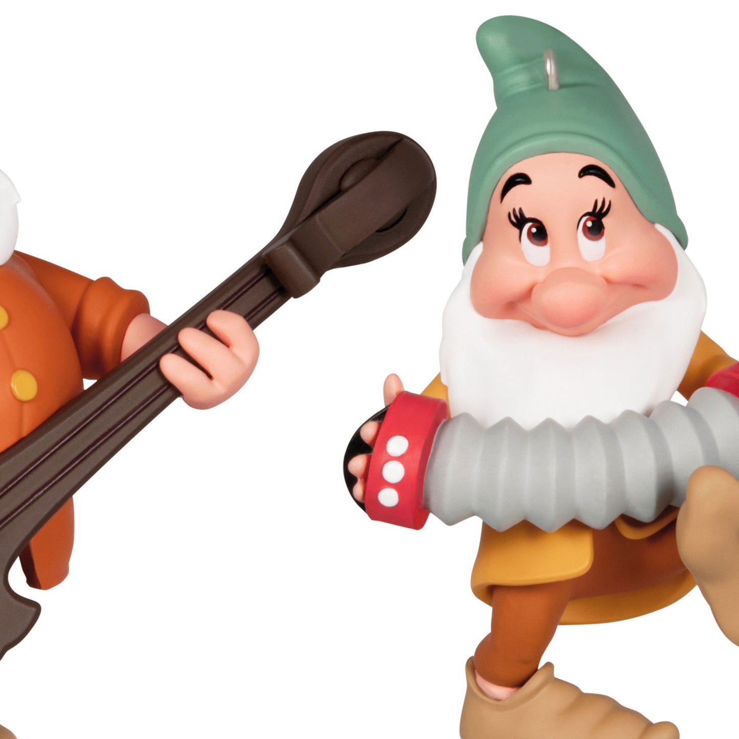 Hallmark 2024 Disney Snow White and the Seven Dwarfs Bashful and Doc Ornaments, Set of 2