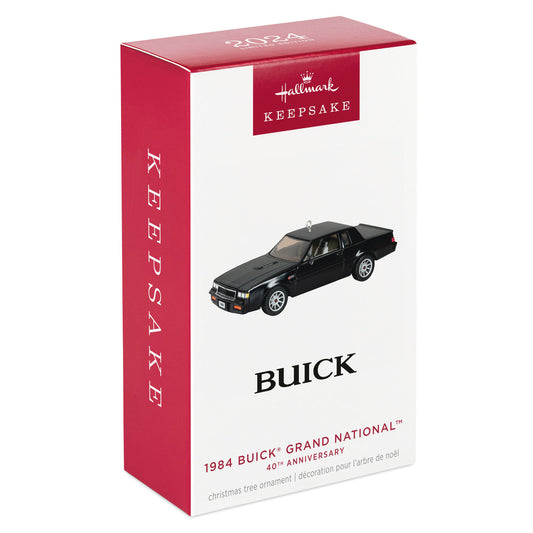 Hallmark 1984 Buick® Grand National™ 40th Anniversary 2024 Metal Ornament