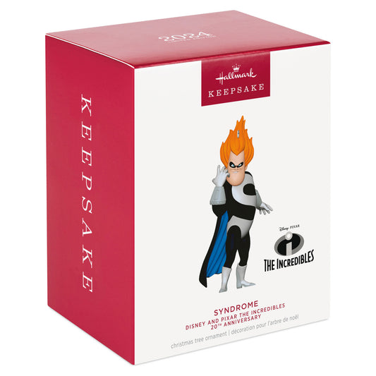 Hallmark Disney/Pixar The Incredibles 20th Anniversary Syndrome Ornament