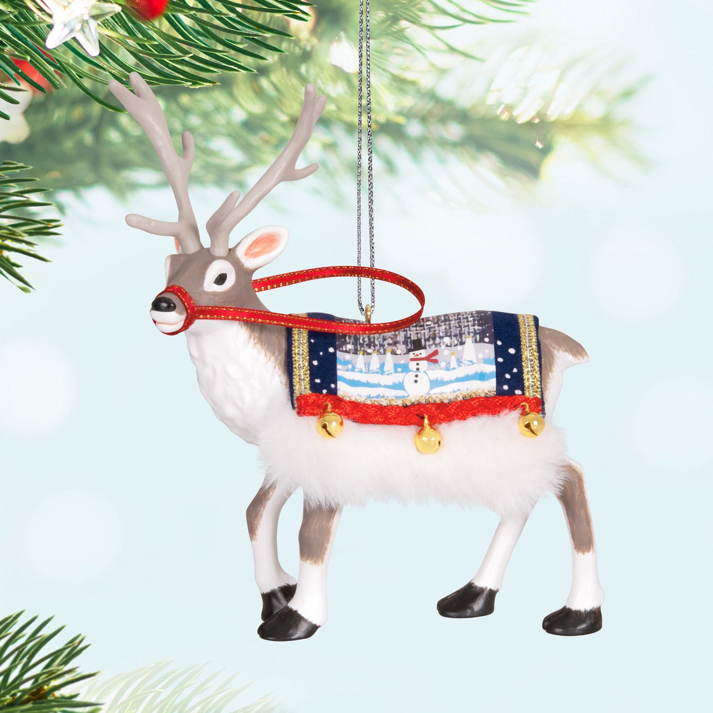 Hallmark Father Christmas's Reindeer Ornament