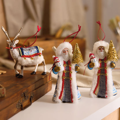 Hallmark Father Christmas's Reindeer Ornament