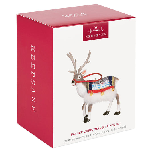 Hallmark Father Christmas's Reindeer Ornament