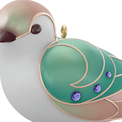 Hallmark 2024 The Beauty of Birds Lady Violet-Green Swallow Ornament Limited Edition