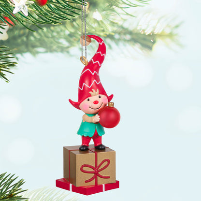 Hallmark 2024 Gnome for Christmas Ginger's Favorite Gift Ornament Limited Edition