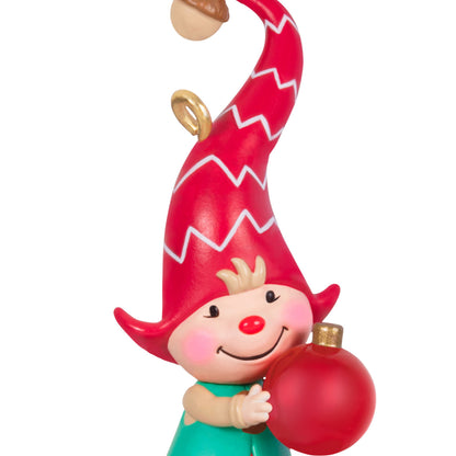 Hallmark 2024 Gnome for Christmas Ginger's Favorite Gift Ornament Limited Edition