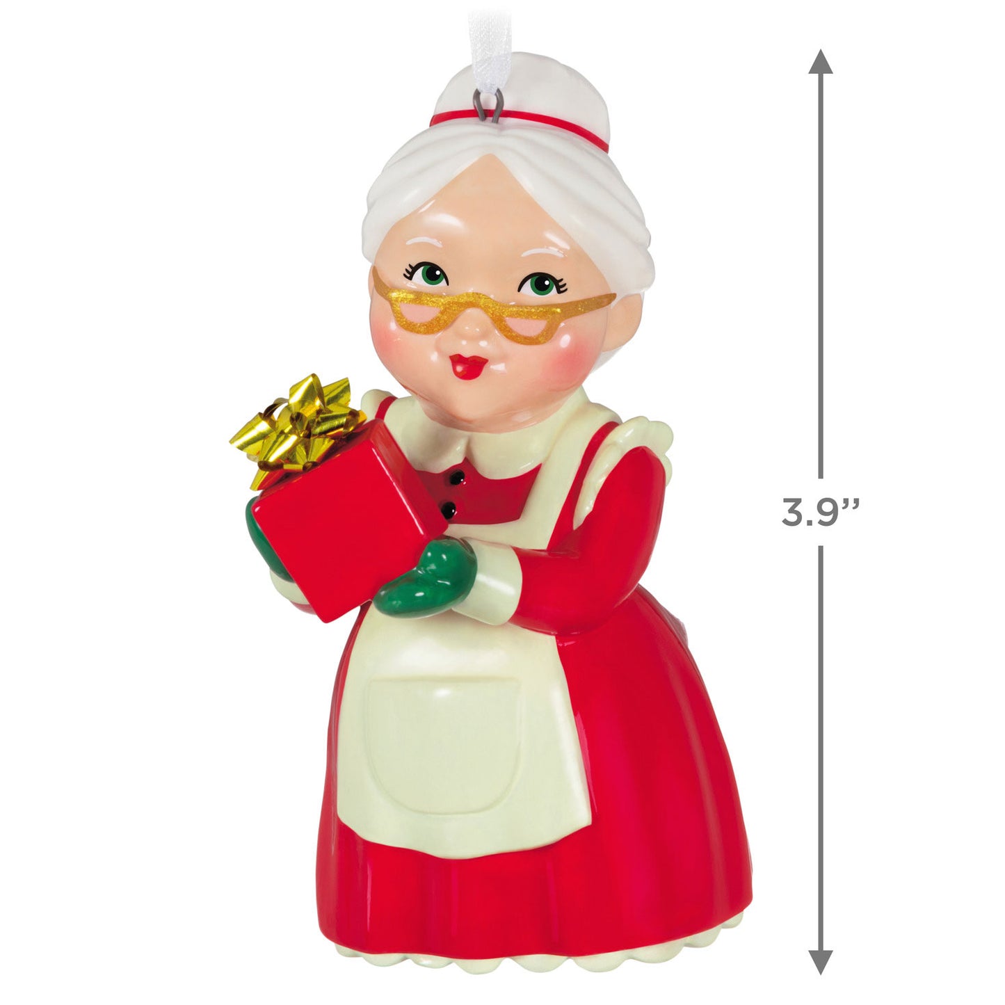 Hallmark 2024 Mrs. Claus Porcelain Ornament Special Edition