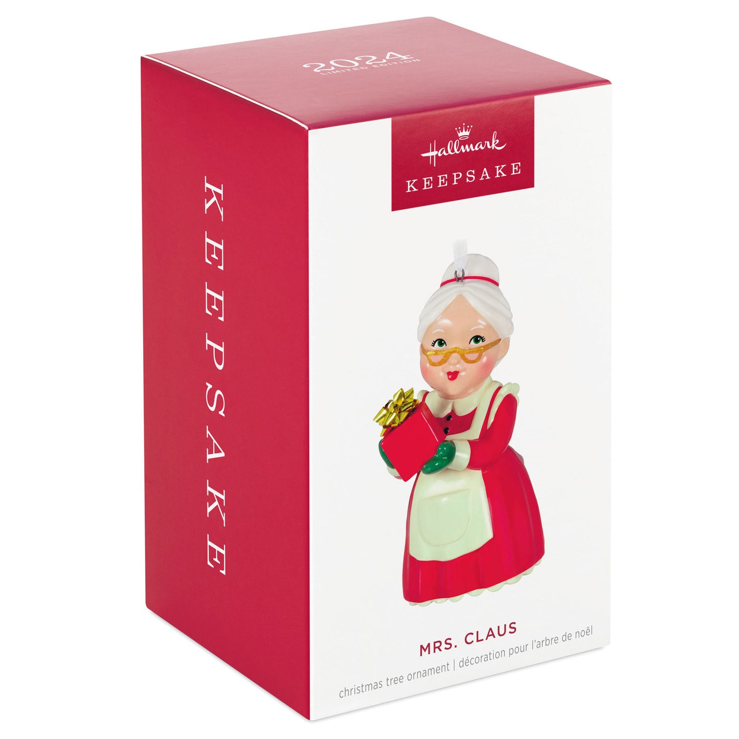 Hallmark 2024 Mrs. Claus Porcelain Ornament Special Edition