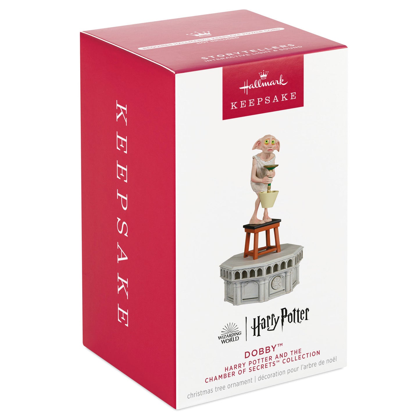 Hallmark 2024 Harry Potter and the Chamber of Secrets™ Collection Dobby™ Ornament With Light and Sound