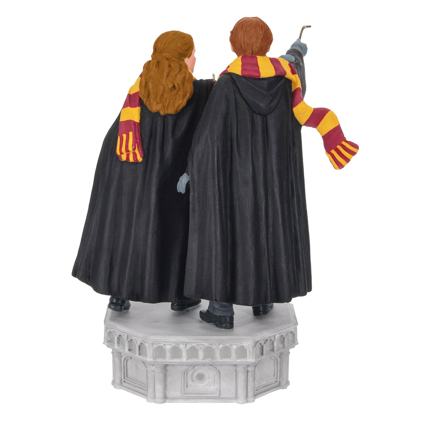 Hallmark 2024 Harry Potter and the Chamber of Secrets™ Collection Ron Weasley™ and Hermione Granger™ Ornament With Light and Sound