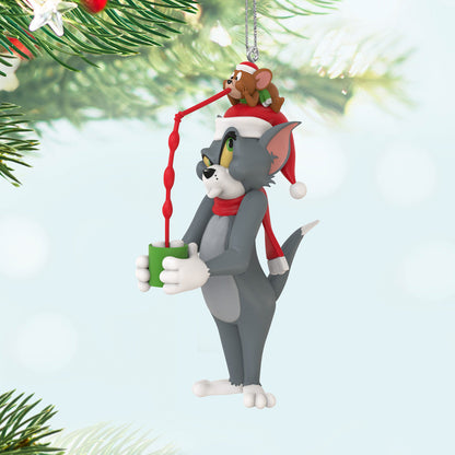 Hallmark 2024 Tom and Jerry™ Stealing Sips Ornament