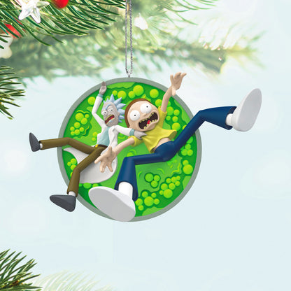 Hallmark 2024 Rick and Morty "The Vat of Acid" Ornament