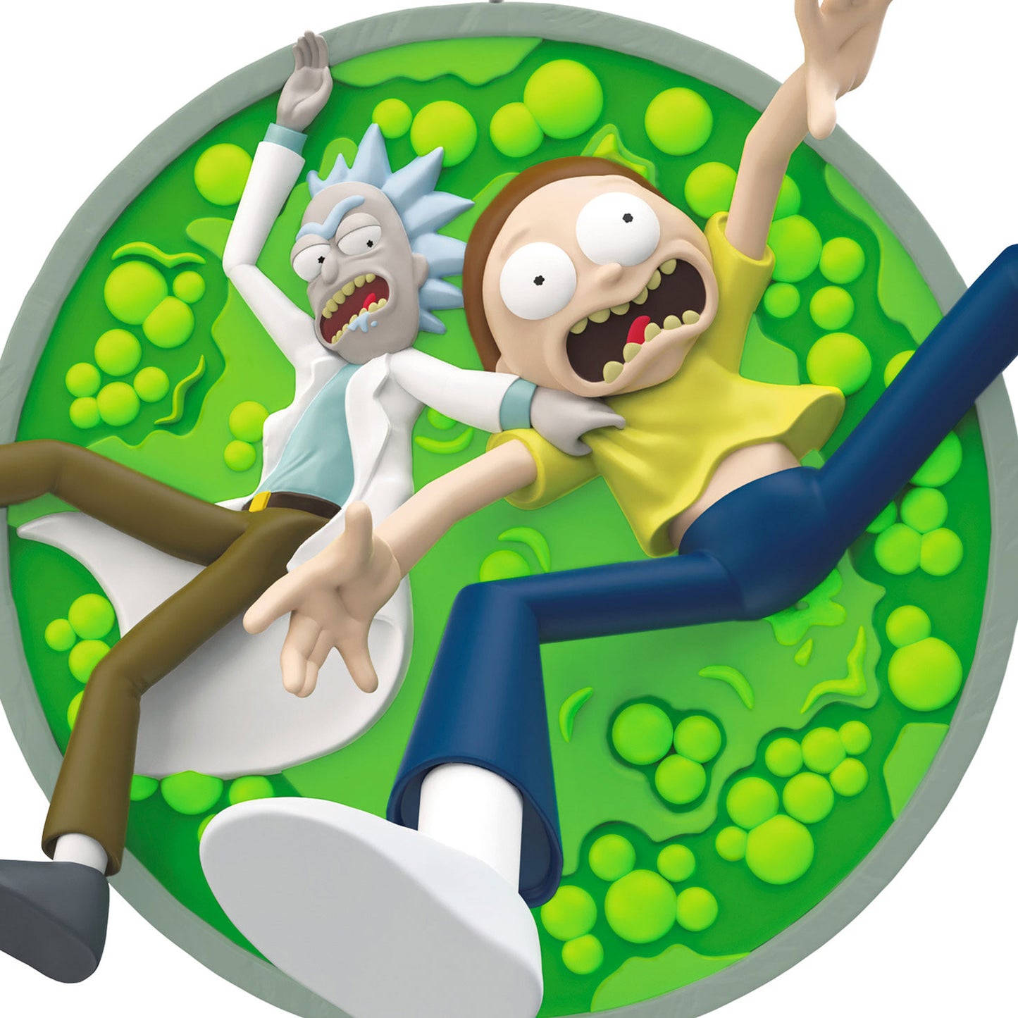 Hallmark 2024 Rick and Morty "The Vat of Acid" Ornament