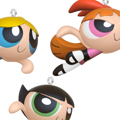 Hallmark 2024 The Powerpuff Girls Blossom™, Bubbles™ and Buttercup™ Ornaments, Set of 3